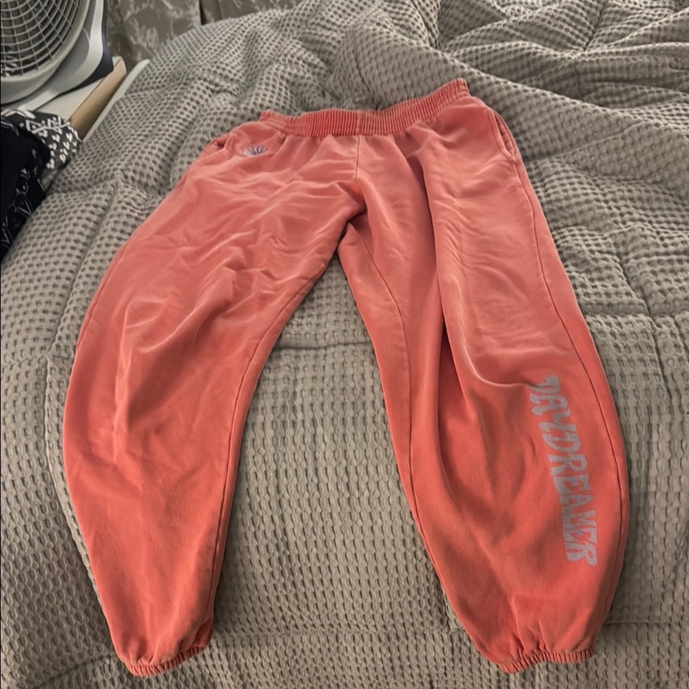 Coral Daydreamer Sweatpants